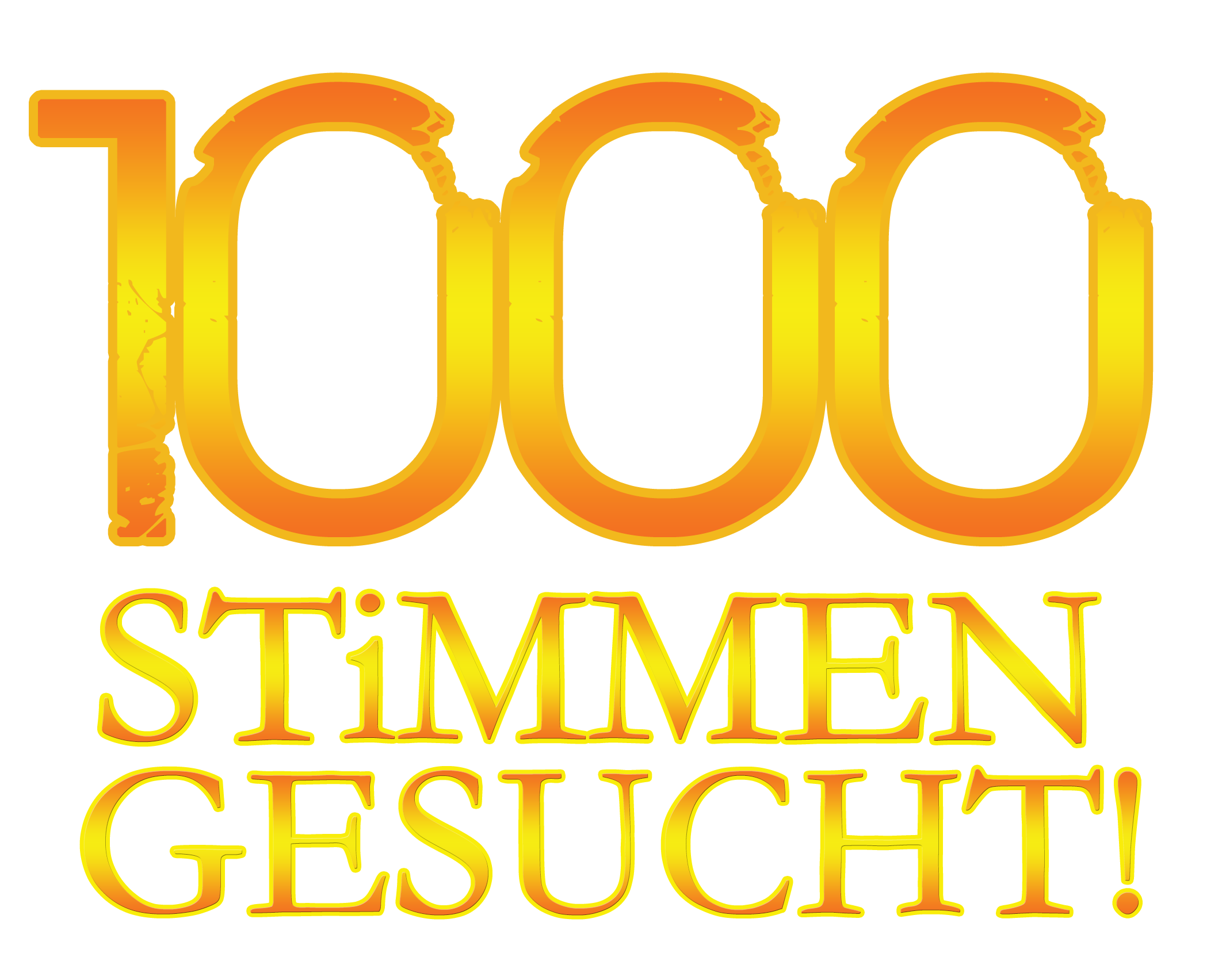 1000 Stimmen gesucht !